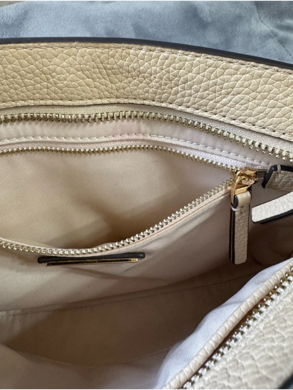 Tory Burch pebbled leather